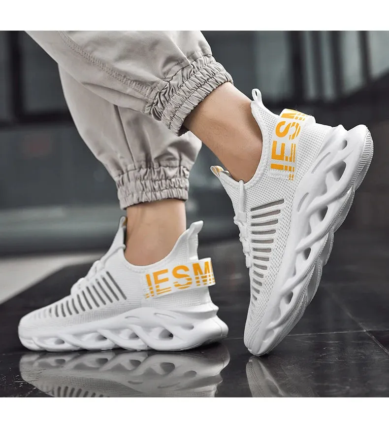 Comfortable Sneakers – Breathable Running Shoes for Women, Mesh Tennis Sports Shoes, Outdoor Air Walking, Casual Men’s Shoes