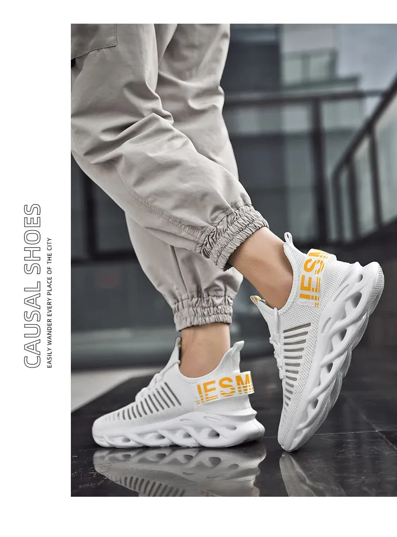 Comfortable Sneakers – Breathable Running Shoes for Women, Mesh Tennis Sports Shoes, Outdoor Air Walking, Casual Men’s Shoes