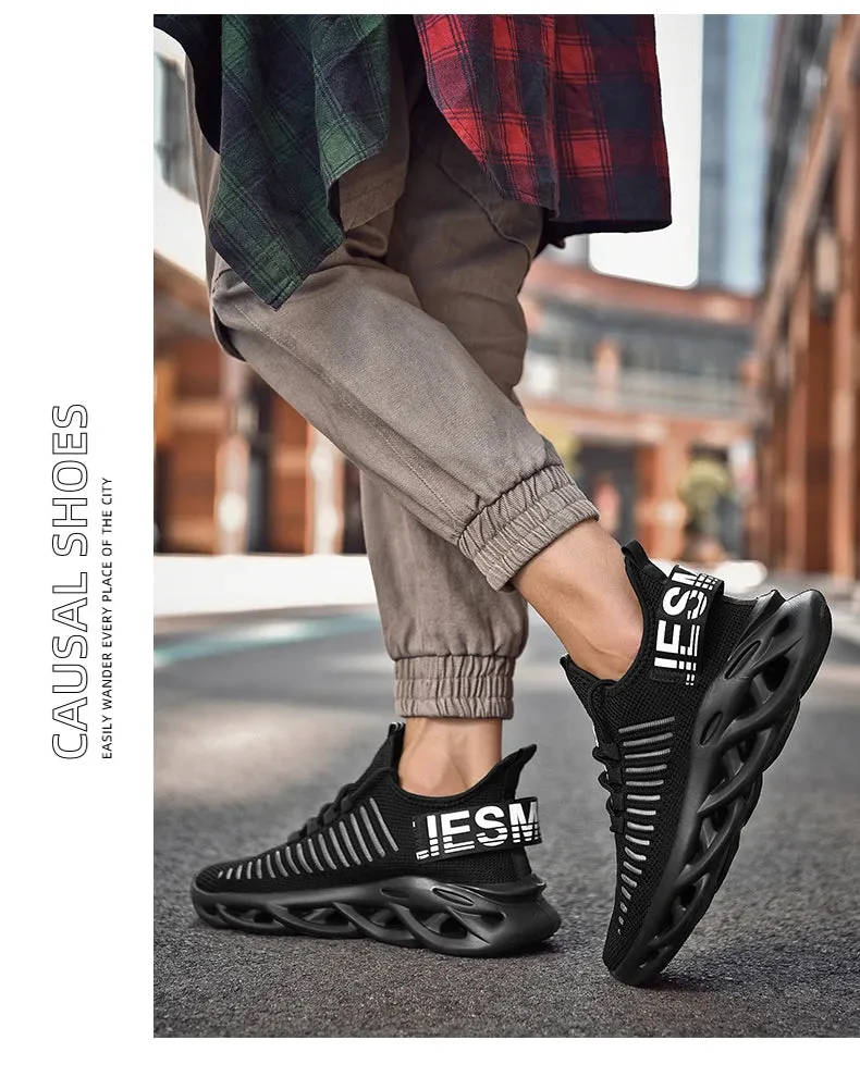 Comfortable Sneakers – Breathable Running Shoes for Women, Mesh Tennis Sports Shoes, Outdoor Air Walking, Casual Men’s Shoes