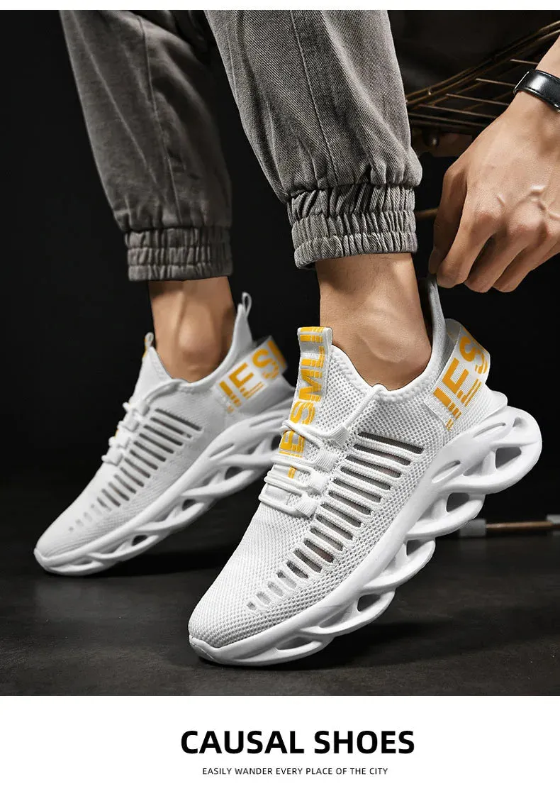 Comfortable Sneakers – Breathable Running Shoes for Women, Mesh Tennis Sports Shoes, Outdoor Air Walking, Casual Men’s Shoes