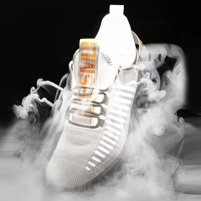 Comfortable Sneakers – Breathable Running Shoes for Women, Mesh Tennis Sports Shoes, Outdoor Air Walking, Casual Men’s Shoes
