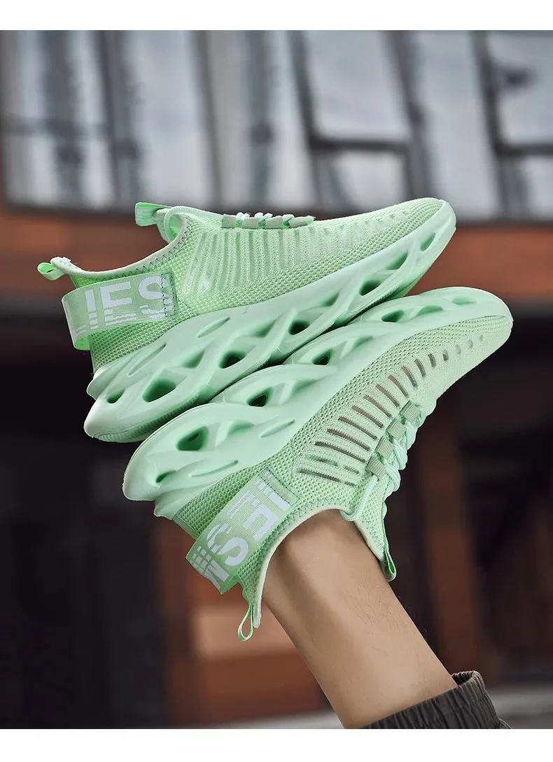 Comfortable Sneakers – Breathable Running Shoes for Women, Mesh Tennis Sports Shoes, Outdoor Air Walking, Casual Men’s Shoes