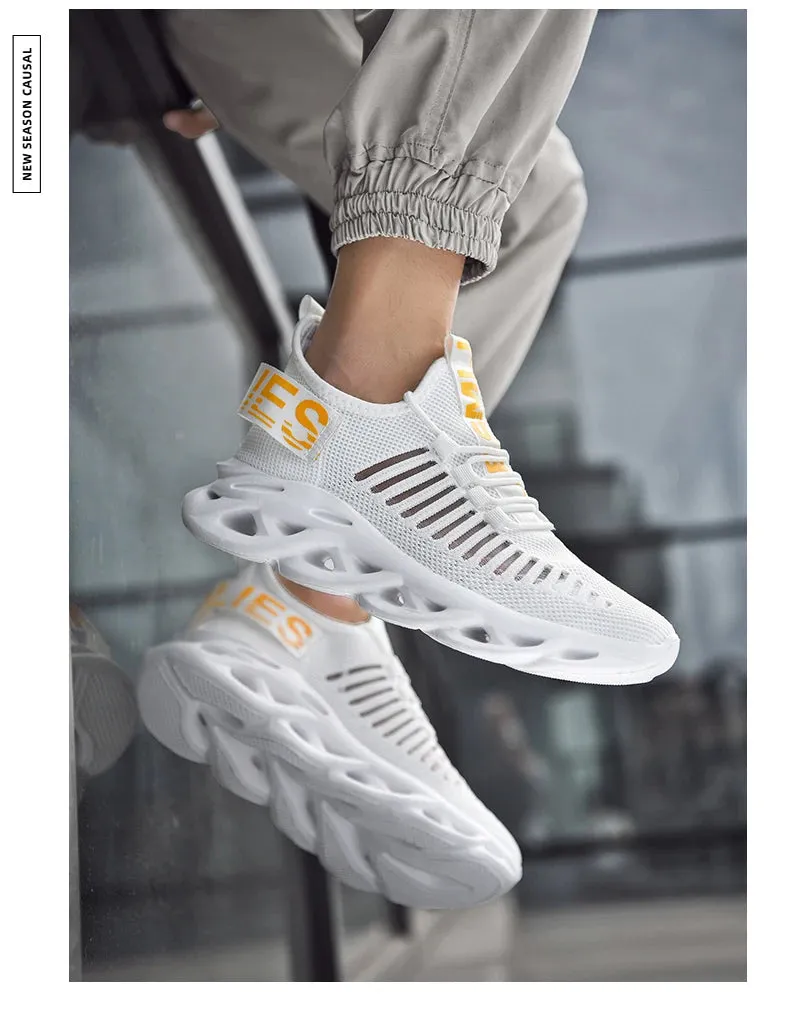 Comfortable Sneakers – Breathable Running Shoes for Women, Mesh Tennis Sports Shoes, Outdoor Air Walking, Casual Men’s Shoes