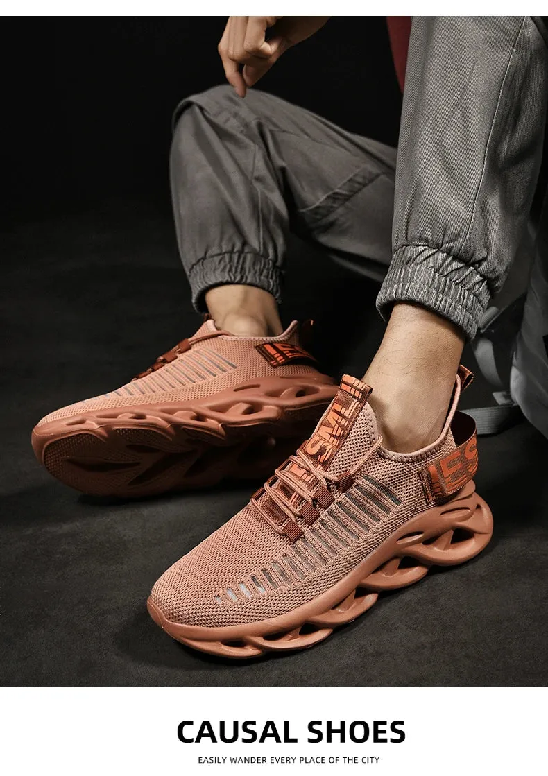 Comfortable Sneakers – Breathable Running Shoes for Women, Mesh Tennis Sports Shoes, Outdoor Air Walking, Casual Men’s Shoes