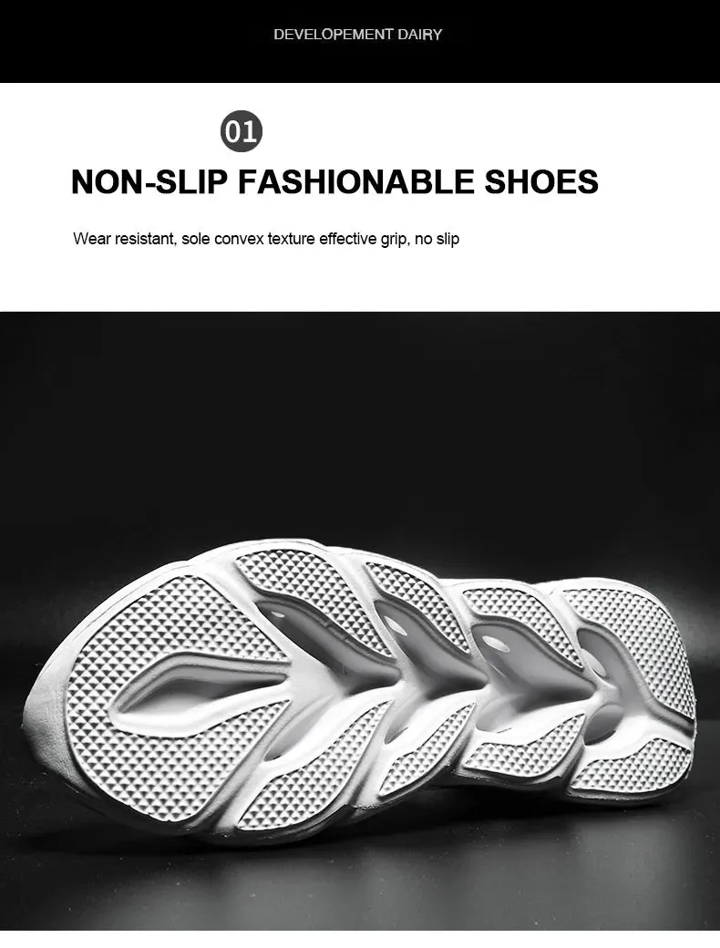 Comfortable Sneakers – Breathable Running Shoes for Women, Mesh Tennis Sports Shoes, Outdoor Air Walking, Casual Men’s Shoes