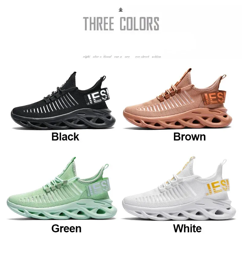 Comfortable Sneakers – Breathable Running Shoes for Women, Mesh Tennis Sports Shoes, Outdoor Air Walking, Casual Men’s Shoes