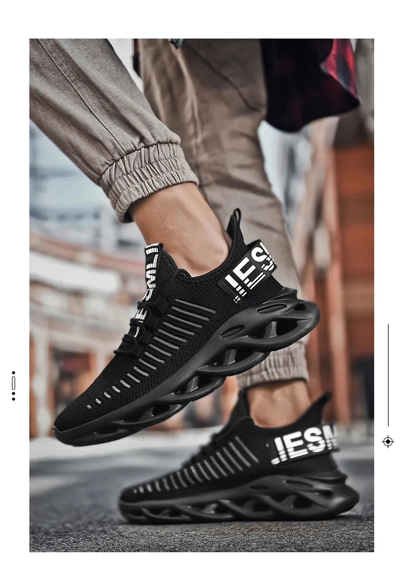 Comfortable Sneakers – Breathable Running Shoes for Women, Mesh Tennis Sports Shoes, Outdoor Air Walking, Casual Men’s Shoes
