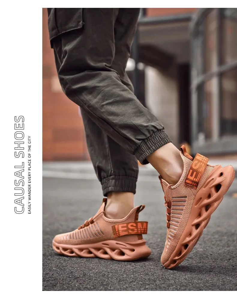 Comfortable Sneakers – Breathable Running Shoes for Women, Mesh Tennis Sports Shoes, Outdoor Air Walking, Casual Men’s Shoes