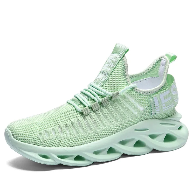 Comfortable Sneakers – Breathable Running Shoes for Women, Mesh Tennis Sports Shoes, Outdoor Air Walking, Casual Men’s Shoes