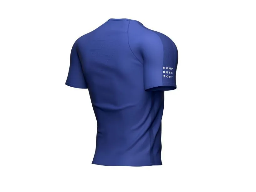 COMPRESSPORT Men's Training SS Tshirt - Sodalite/Primerose