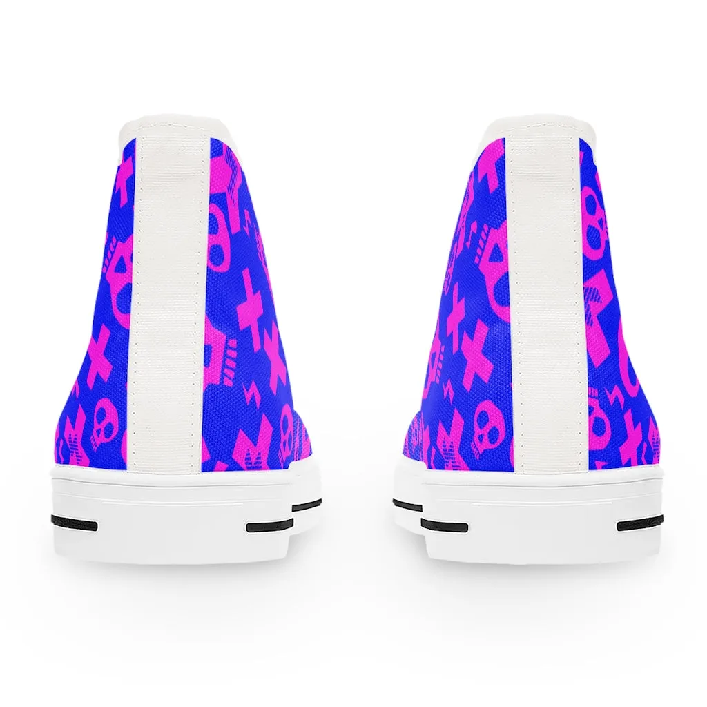 Crazy Skulls II High Top Sneakers