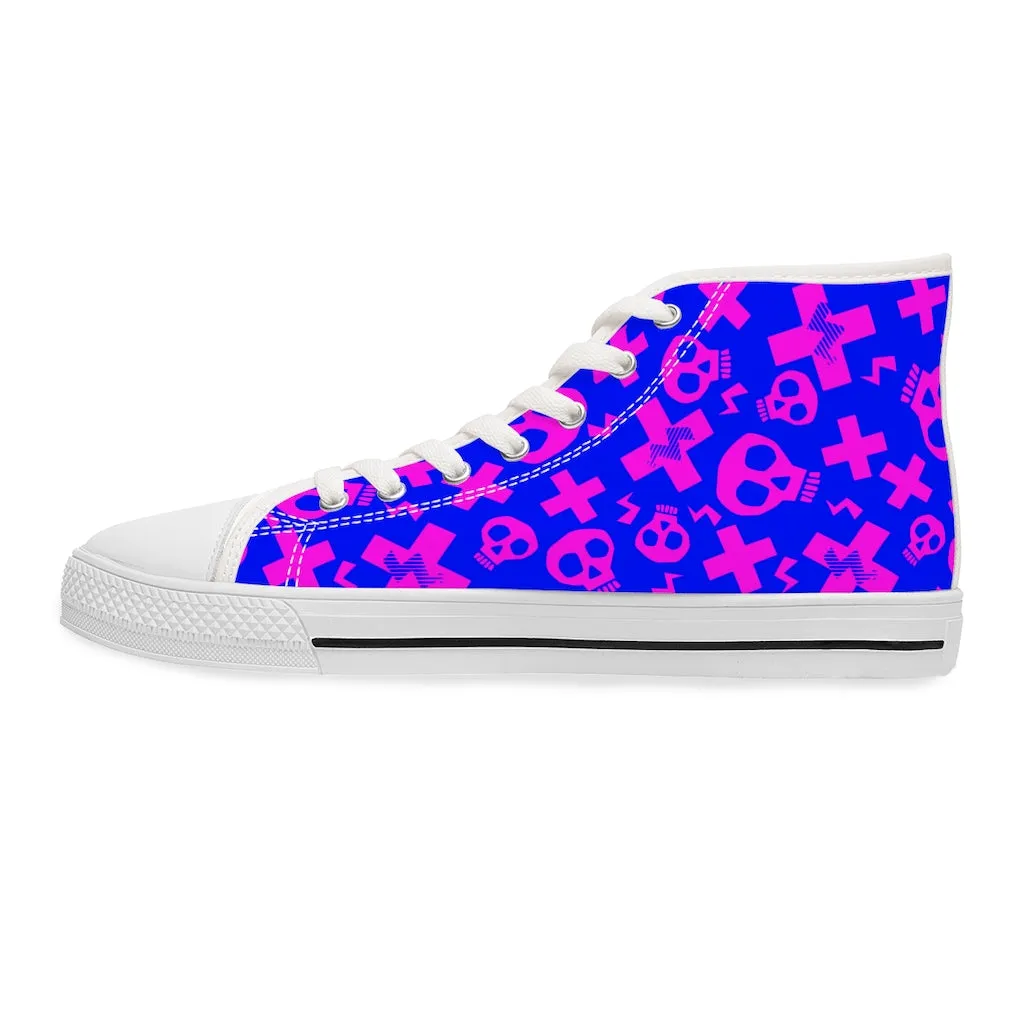 Crazy Skulls II High Top Sneakers