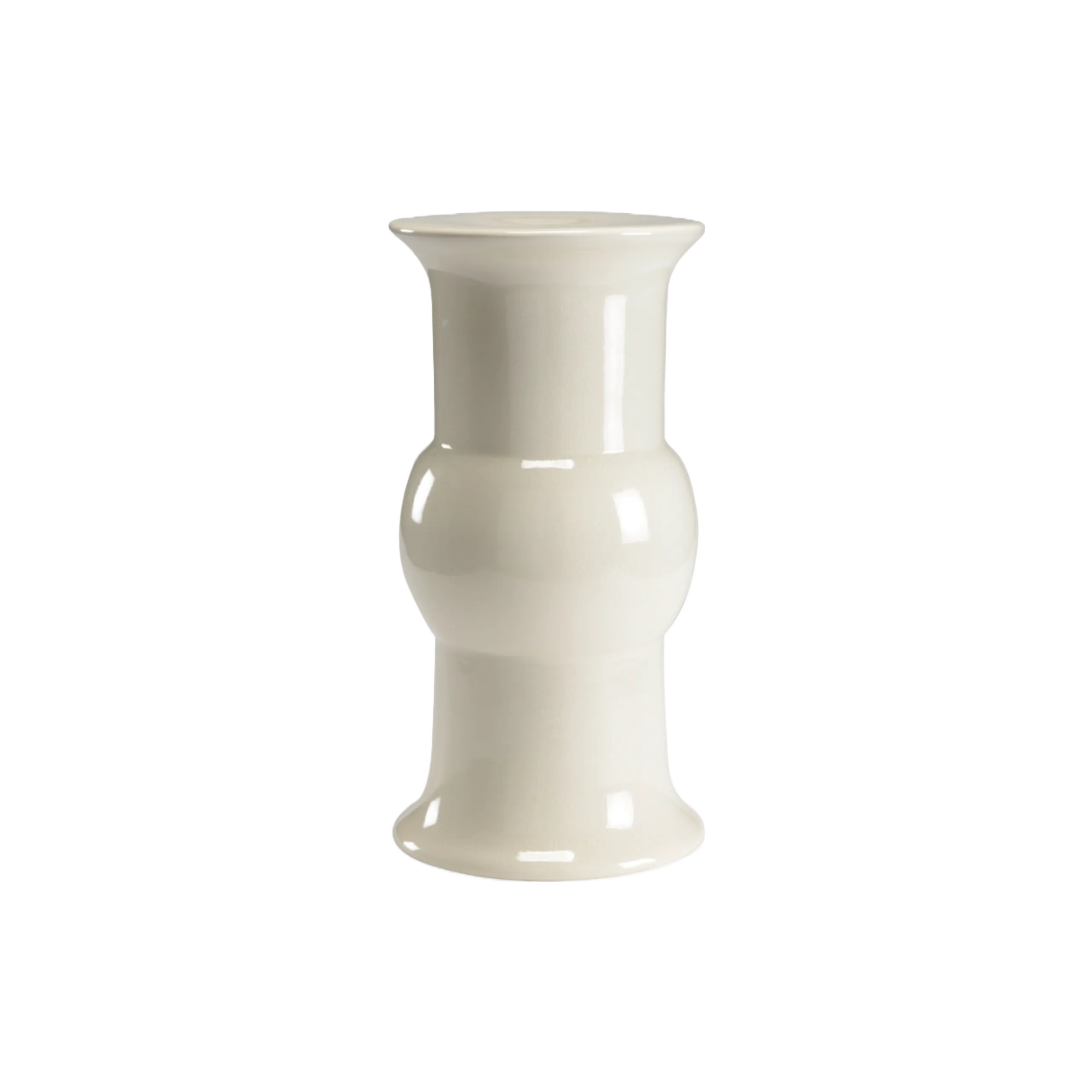 Cream Garden Stool