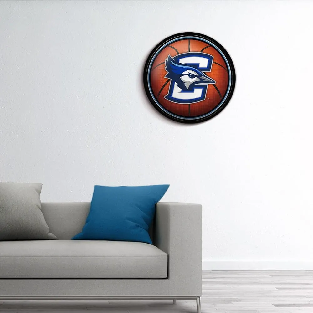 Creighton Bluejays: Basketball - Modern Disc Wall Sign