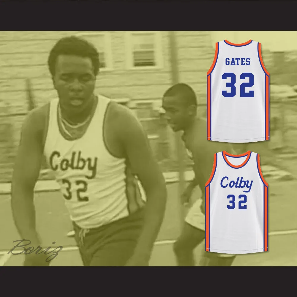 Curtis Gates 32 Colby High School Basketball Jersey Hoop Dreams