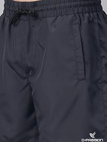 D-passion Men's Regular Shorts (MS PRNT 00010 NAVY XL_Navy Blue_X-Large)