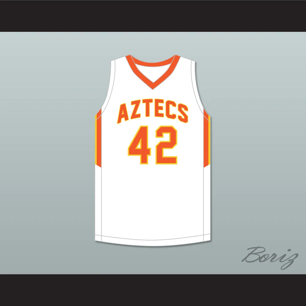 Dalen Terry 4 Corona del Sol High School Aztecs White Basketball Jersey 2
