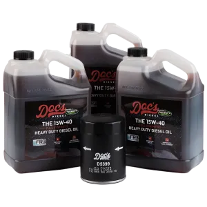Doc's Chevrolet/GMC 6.6L Duramax 15W-40 Full Synthetic Oil Change Kit 2001-2019