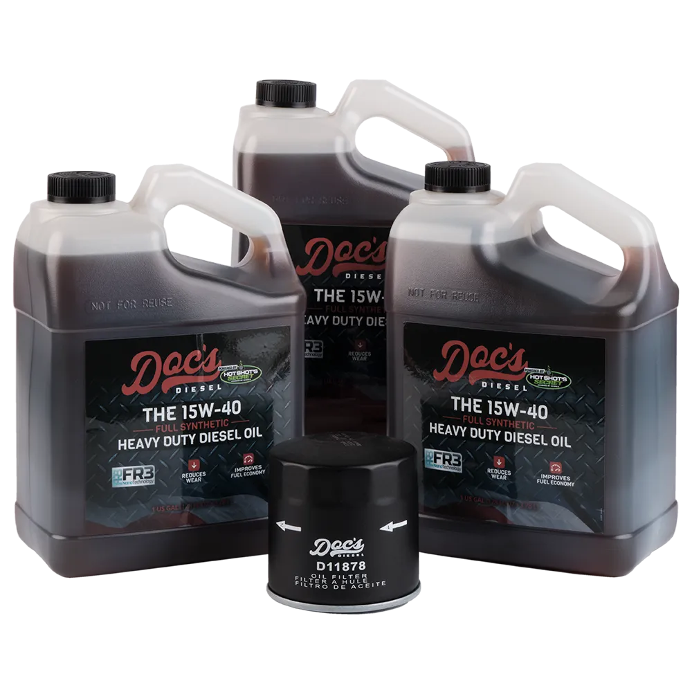 Doc's Chevrolet/GMC 6.6L Duramax 15W-40 Full Synthetic Oil Change Kit 2020-2025