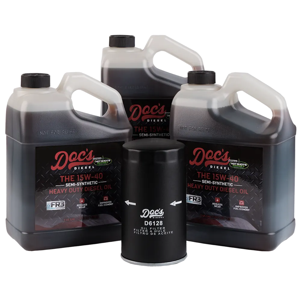 Doc's Ford 6.7L Powerstroke 15W-40 SEMI Synthetic Oil Change Kit 2011-2025