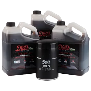Doc's Ford 7.3L Powerstroke 15W-40 SEMI Synthetic Oil Change Kit 1994-2003