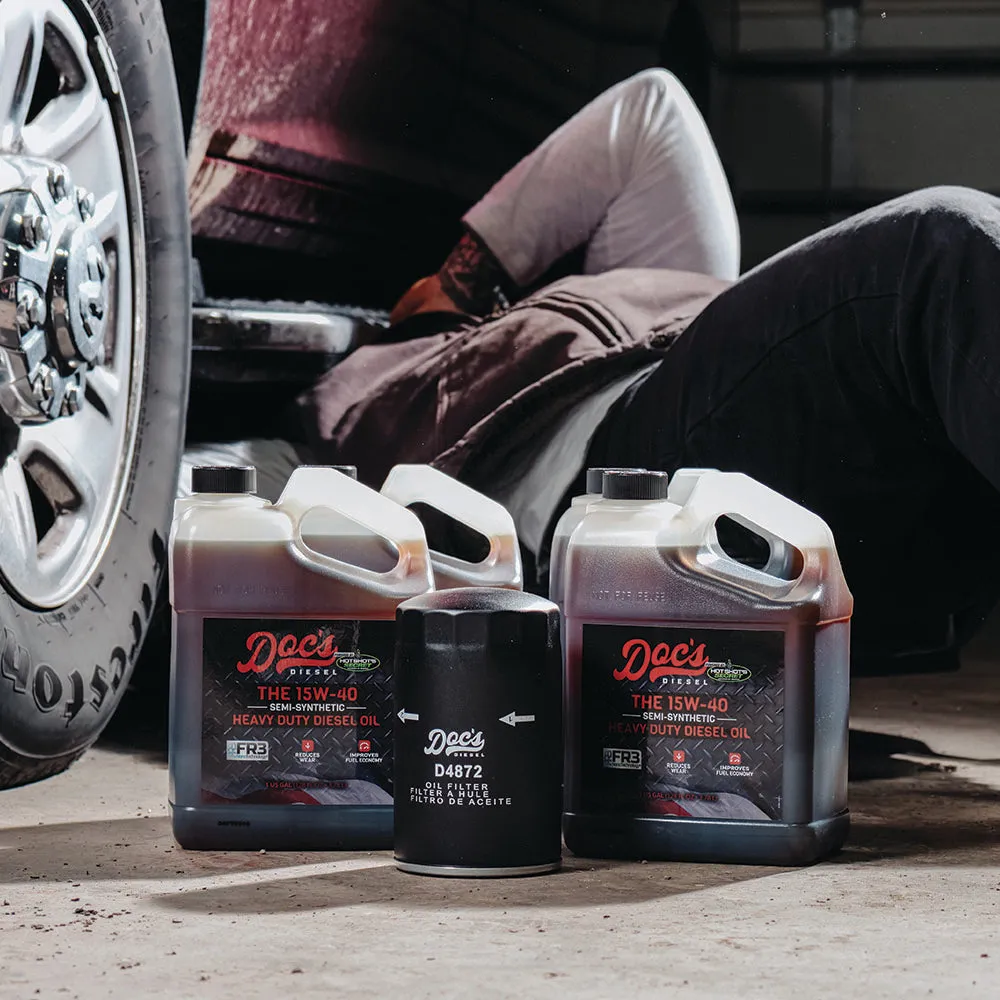 Doc's Ford 7.3L Powerstroke 15W-40 SEMI Synthetic Oil Change Kit 1994-2003