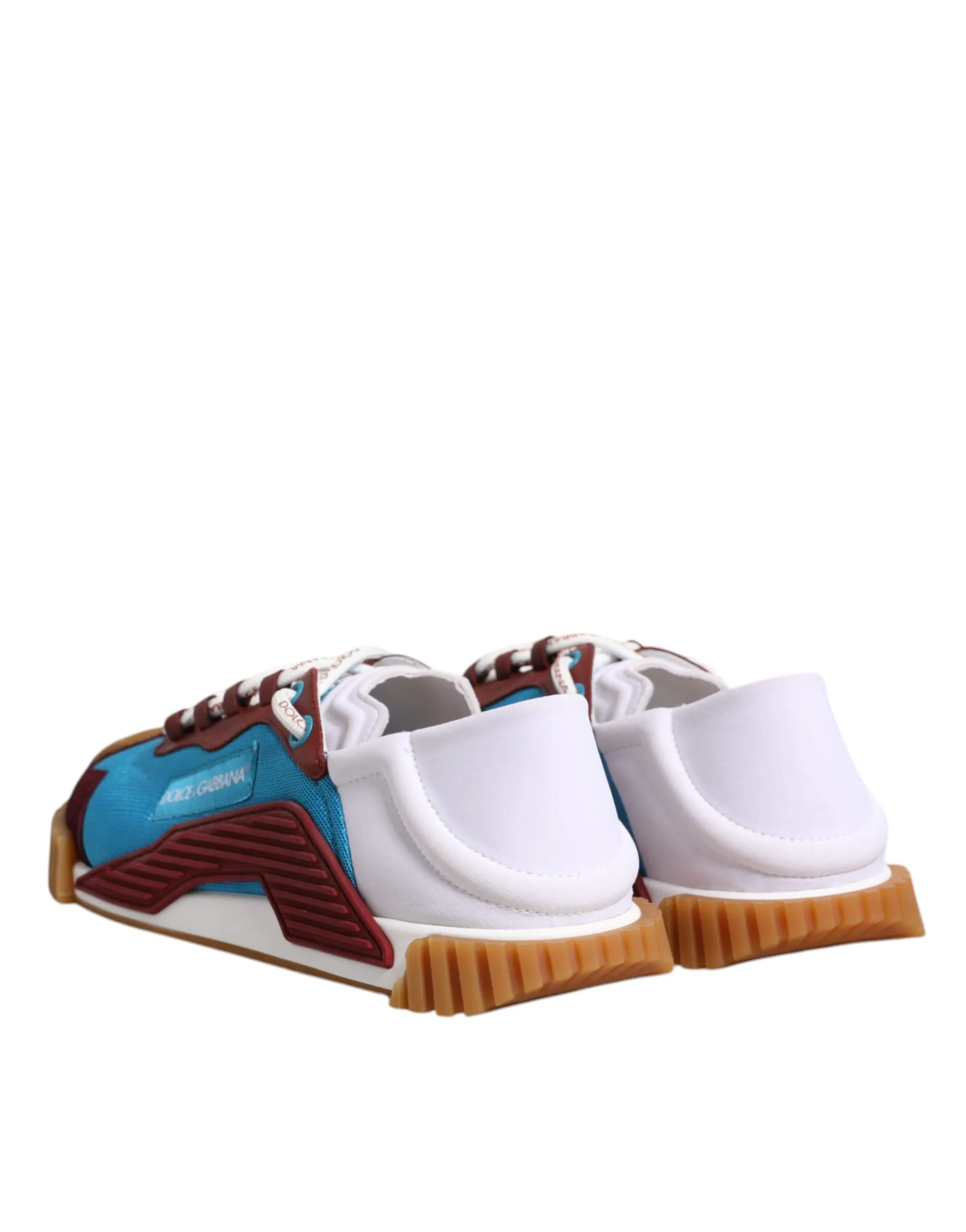 Dolce&Gabbana NS1 Men Multicolor Sneakers Nylon Stretch Low Top Trainer Shoes