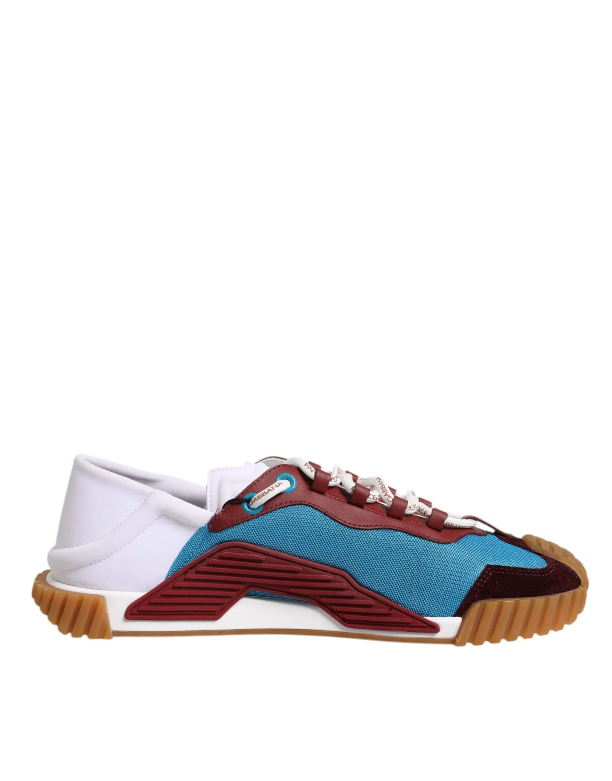 Dolce&Gabbana NS1 Men Multicolor Sneakers Nylon Stretch Low Top Trainer Shoes