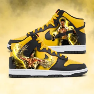 Dragon Master Nike Dunk High: Bruce Leroy Edition