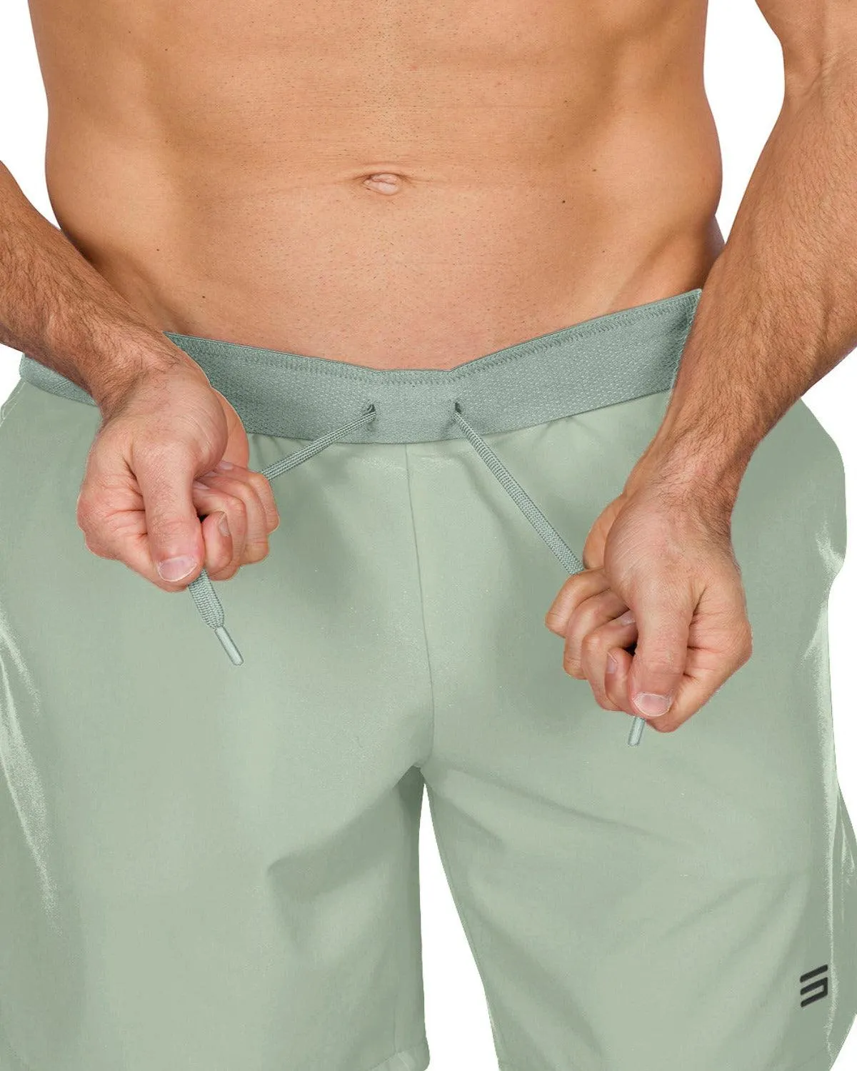 Dry-Fit Men's Workout Shorts - 8” Inseam