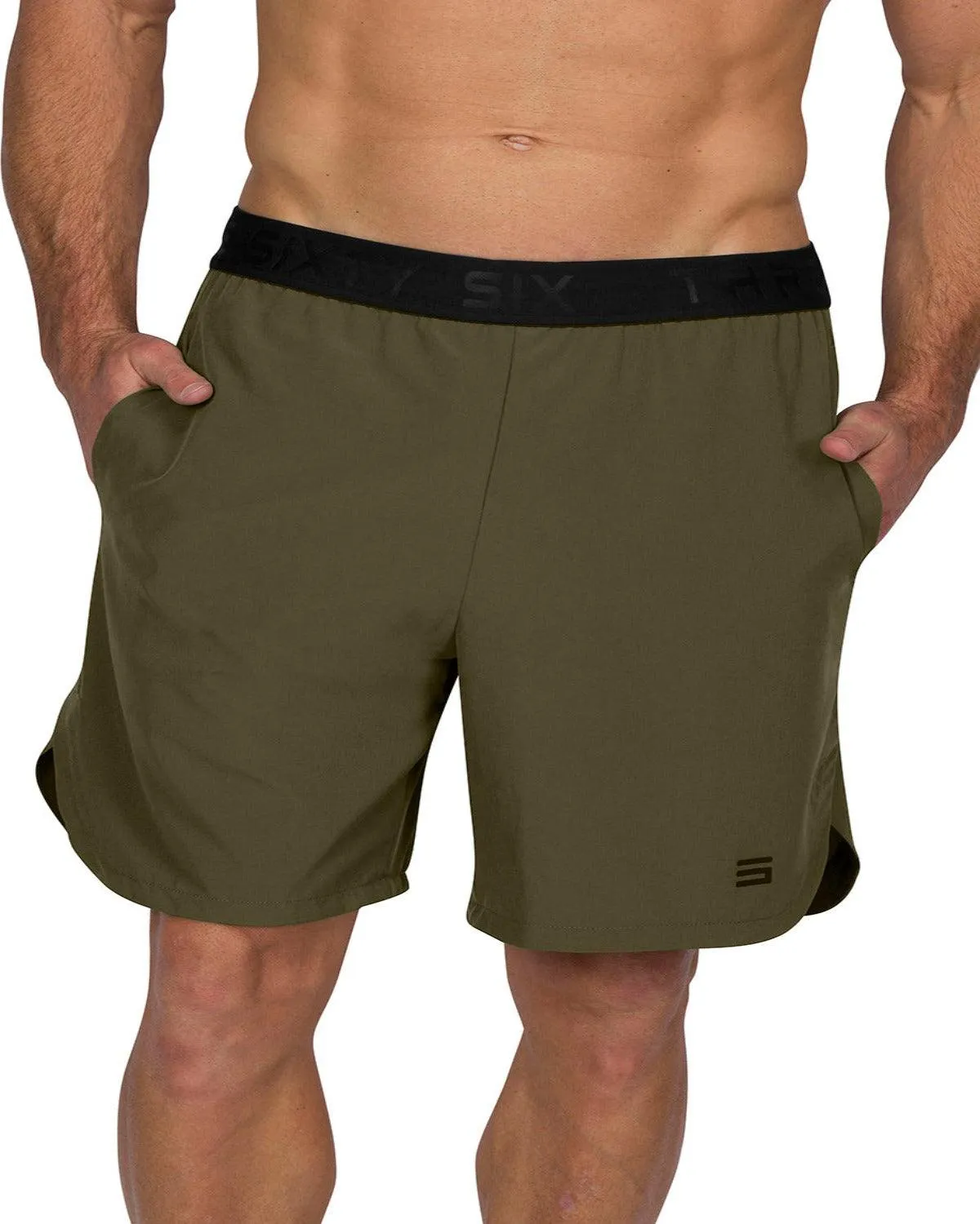 Dry-Fit Men's Workout Shorts - 8” Inseam