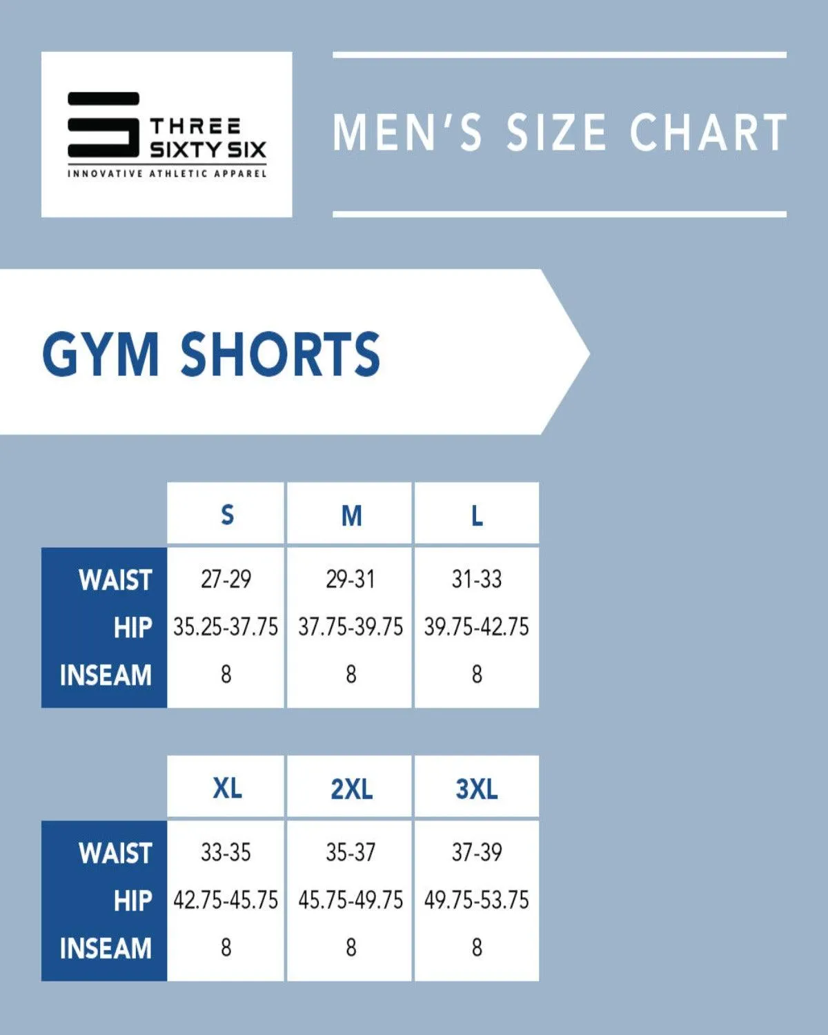 Dry-Fit Men's Workout Shorts - 8” Inseam