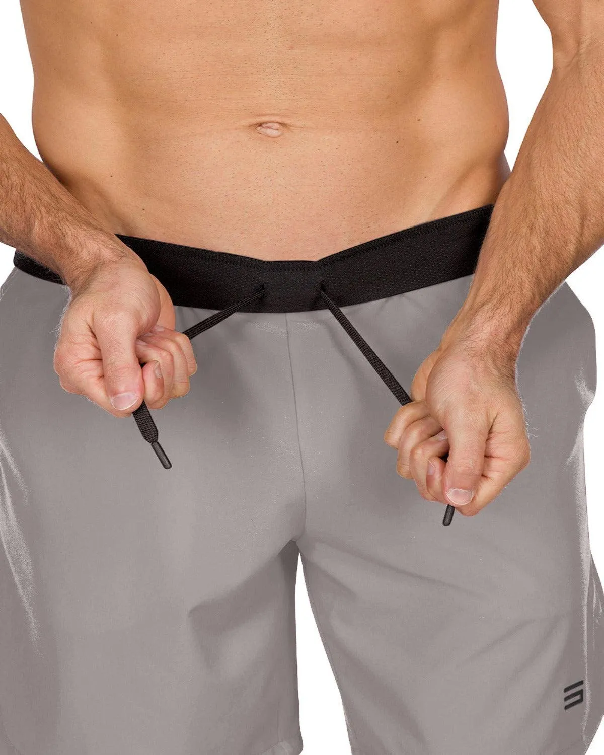 Dry-Fit Men's Workout Shorts - 8” Inseam