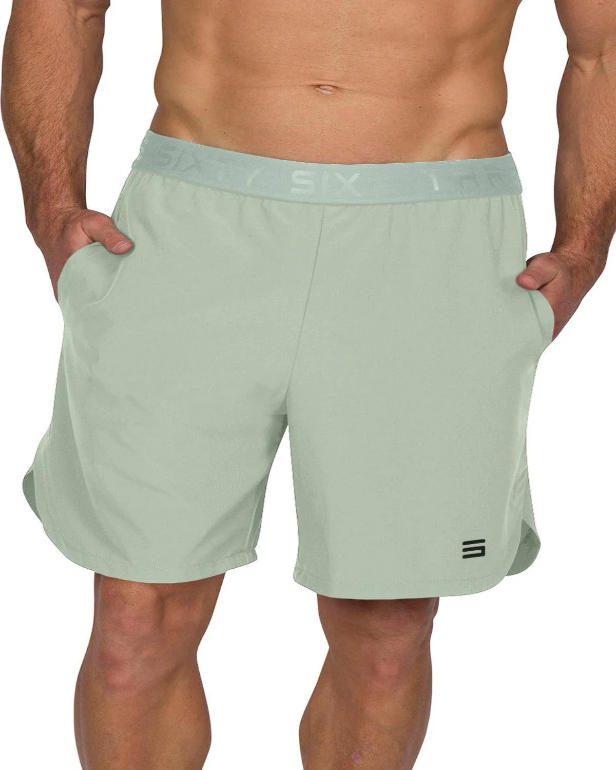 Dry-Fit Men's Workout Shorts - 8” Inseam