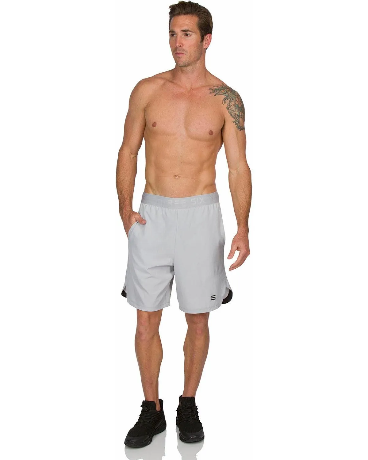 Dry-Fit Men's Workout Shorts - 8” Inseam