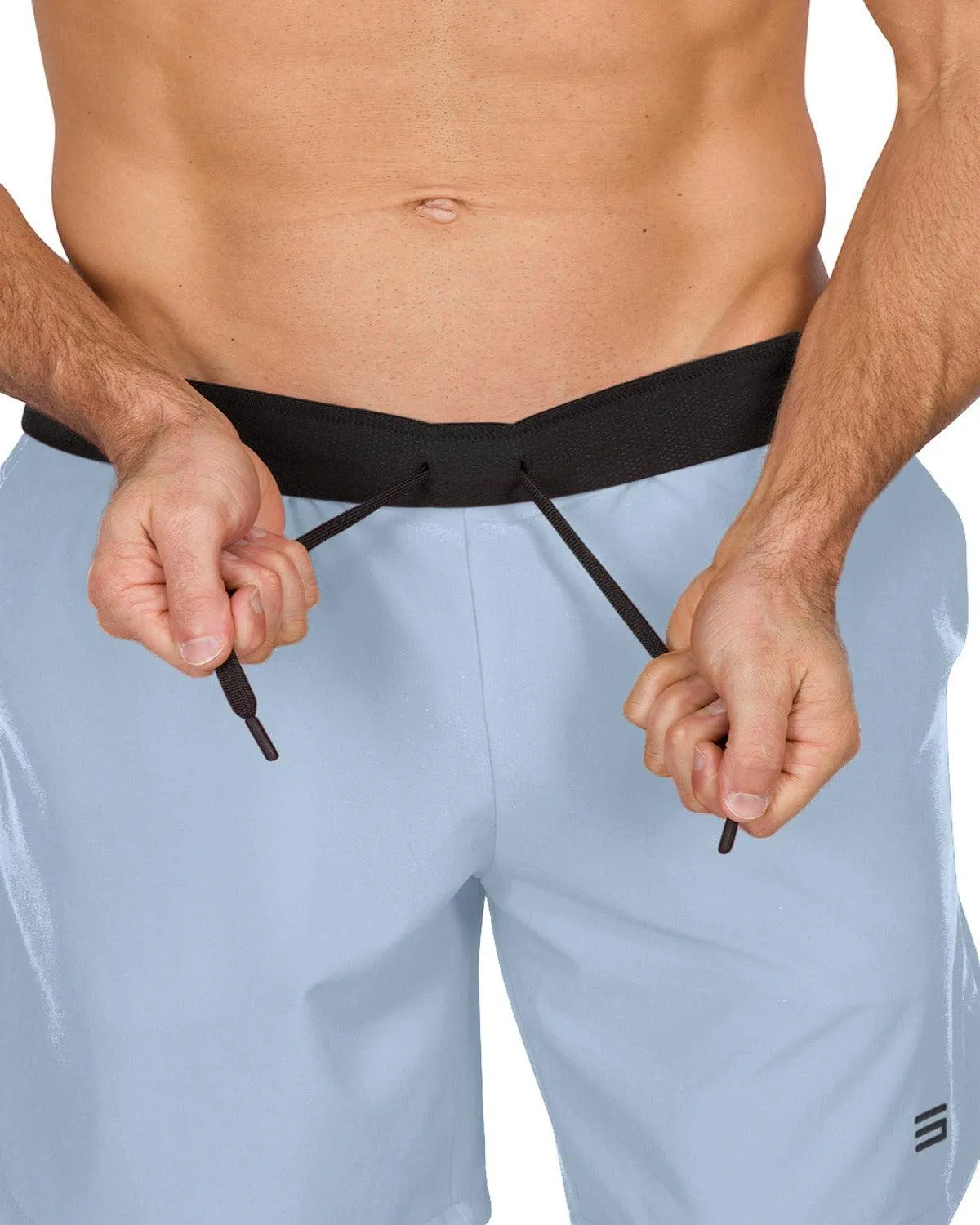 Dry-Fit Men's Workout Shorts - 8” Inseam