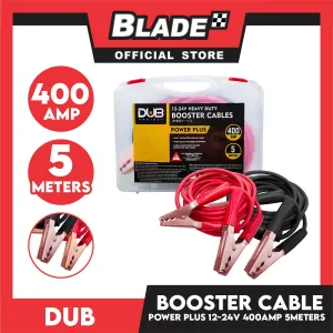 Dub Booster Cables 400amp 5meters 12-24V Heavy Duty