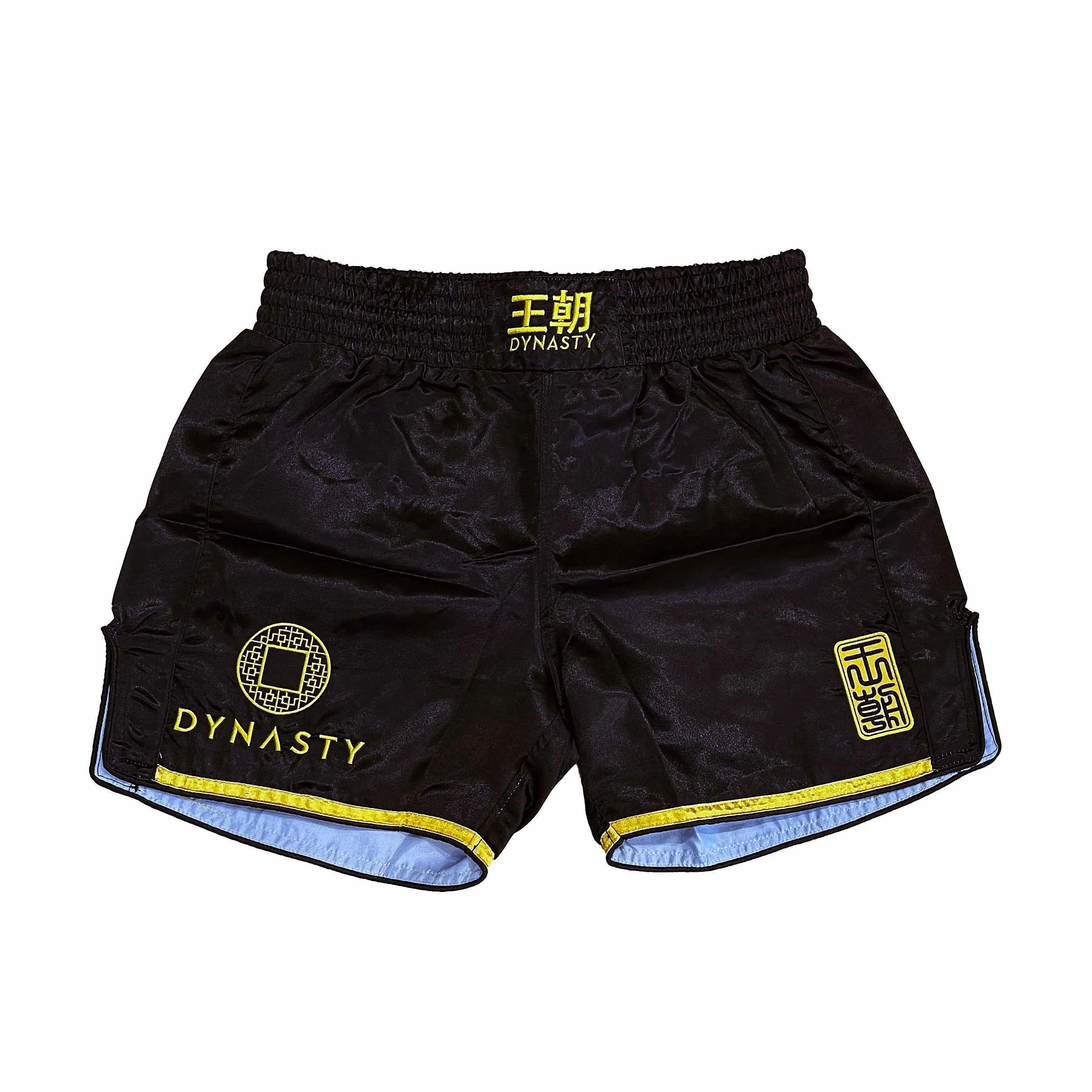 Dynasty Flagship Muay Thai / Sanda Fight Shorts V2 (Black)