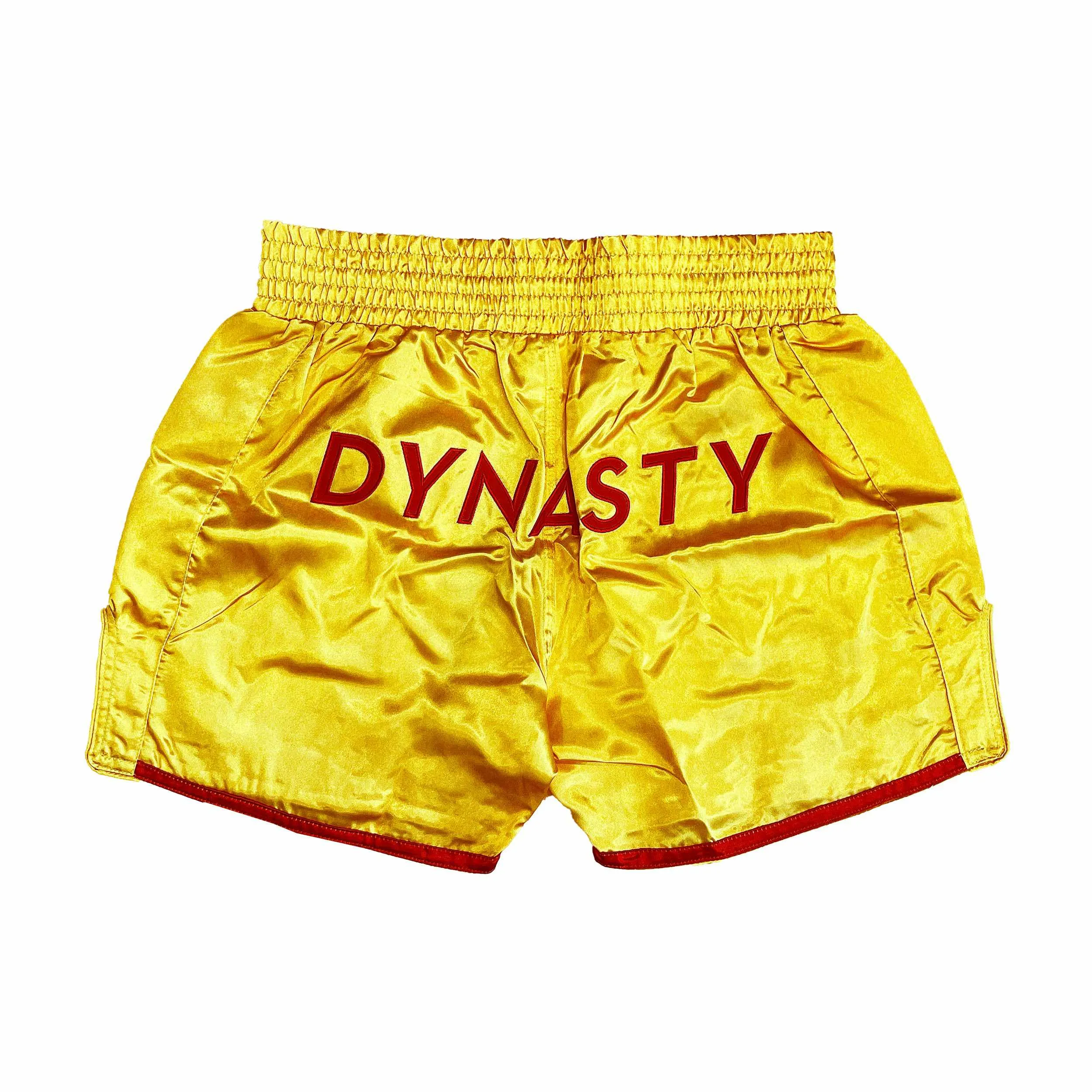 Dynasty Flagship Muay Thai / Sanda Fight Shorts V2 (Gold)