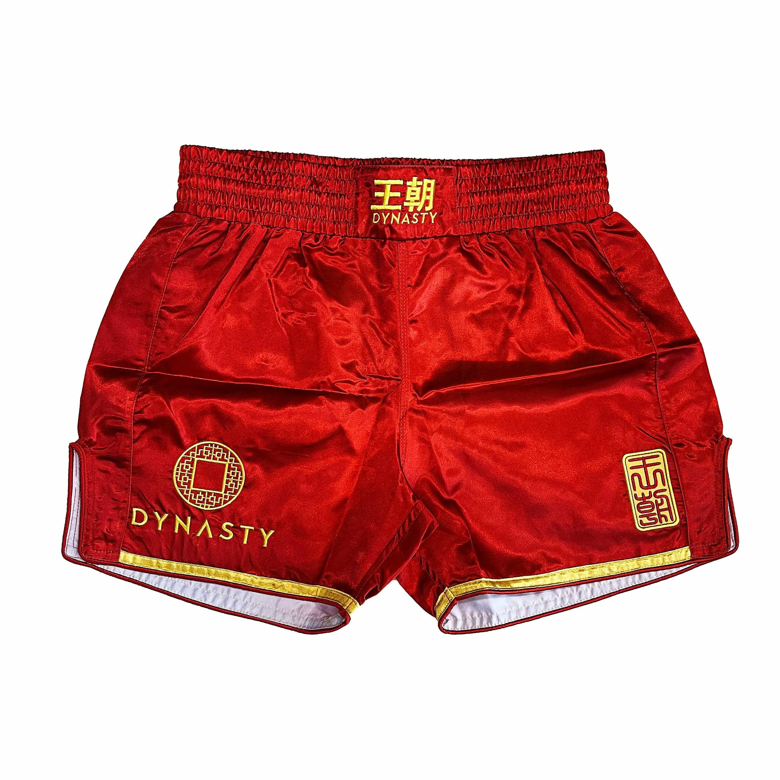 Dynasty Flagship Muay Thai / Sanda Fight Shorts V2 (Red)