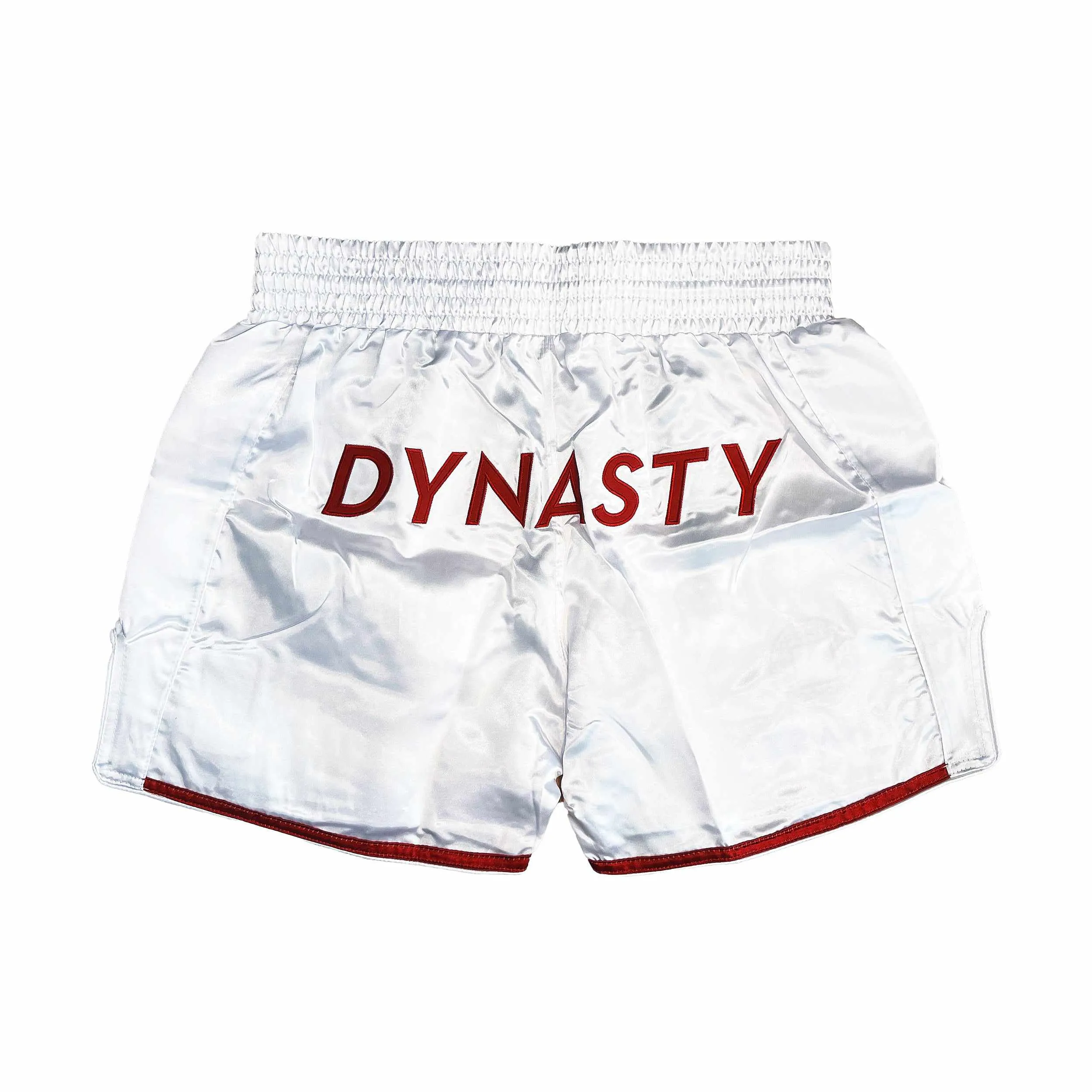 Dynasty Flagship Muay Thai / Sanda Fight Shorts (White)