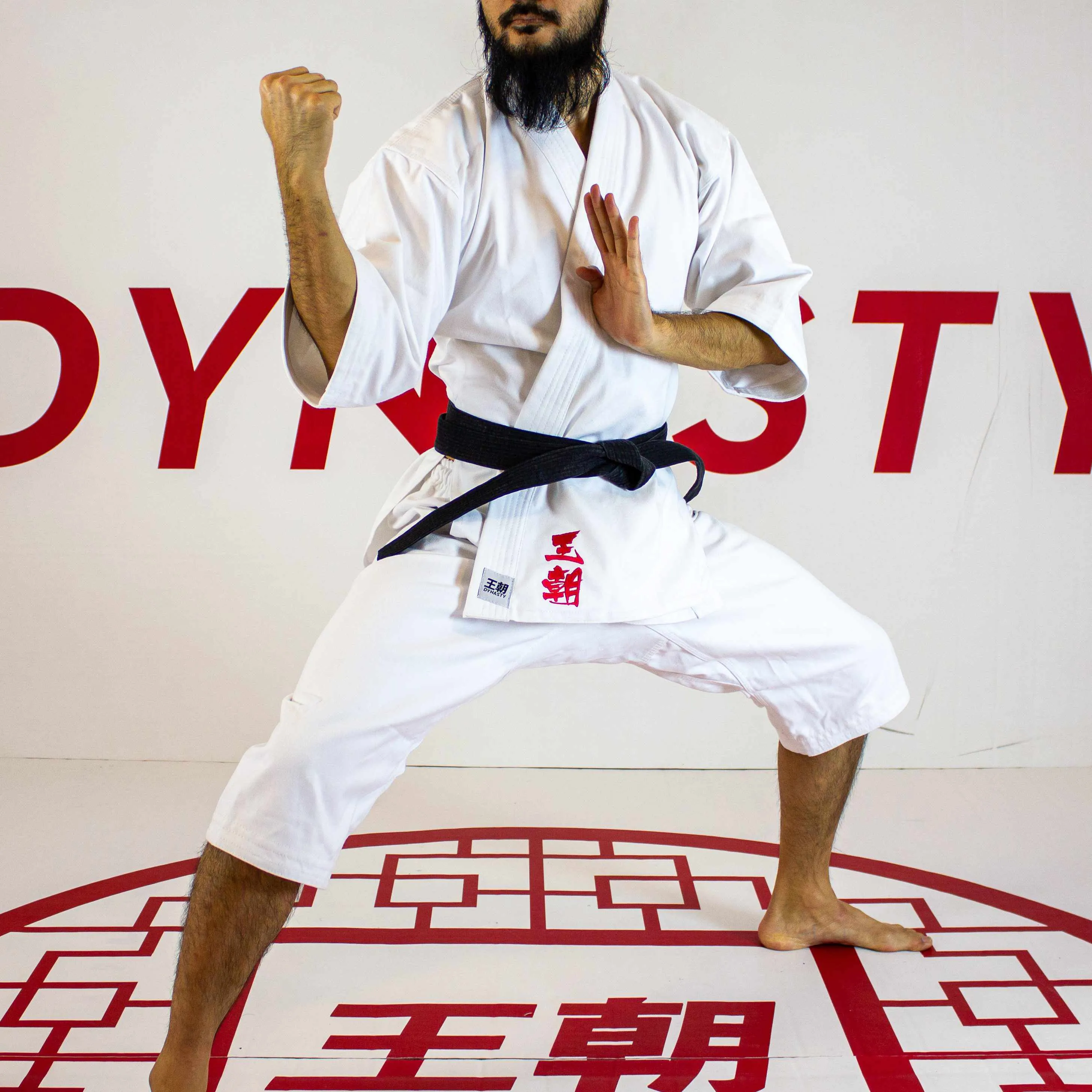 Dynasty Kuro Obi (KO #1) 14oz 3/4 Karate Gi