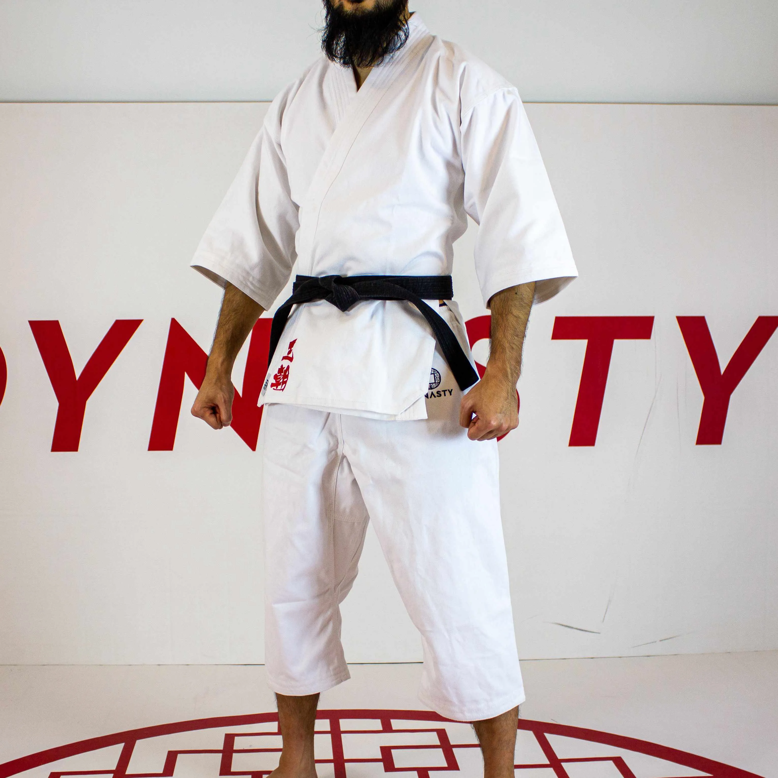 Dynasty Kuro Obi (KO #1) 14oz 3/4 Karate Gi