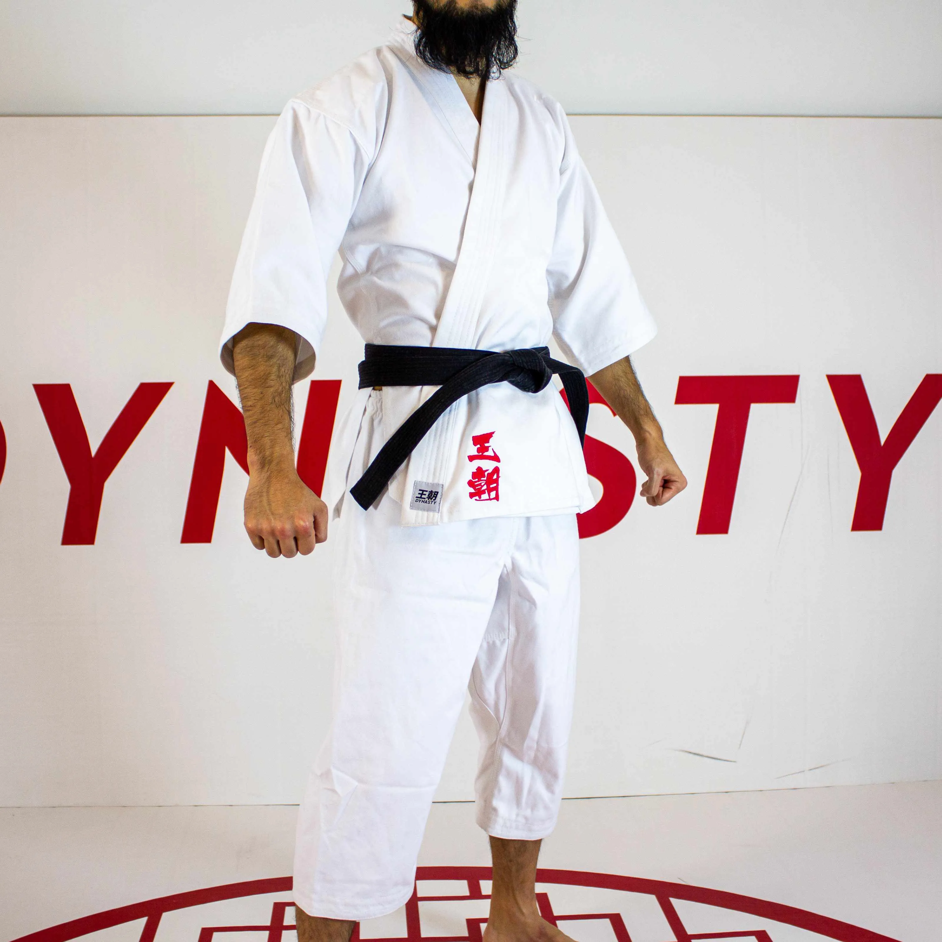 Dynasty Kuro Obi (KO #1) 14oz 3/4 Karate Gi