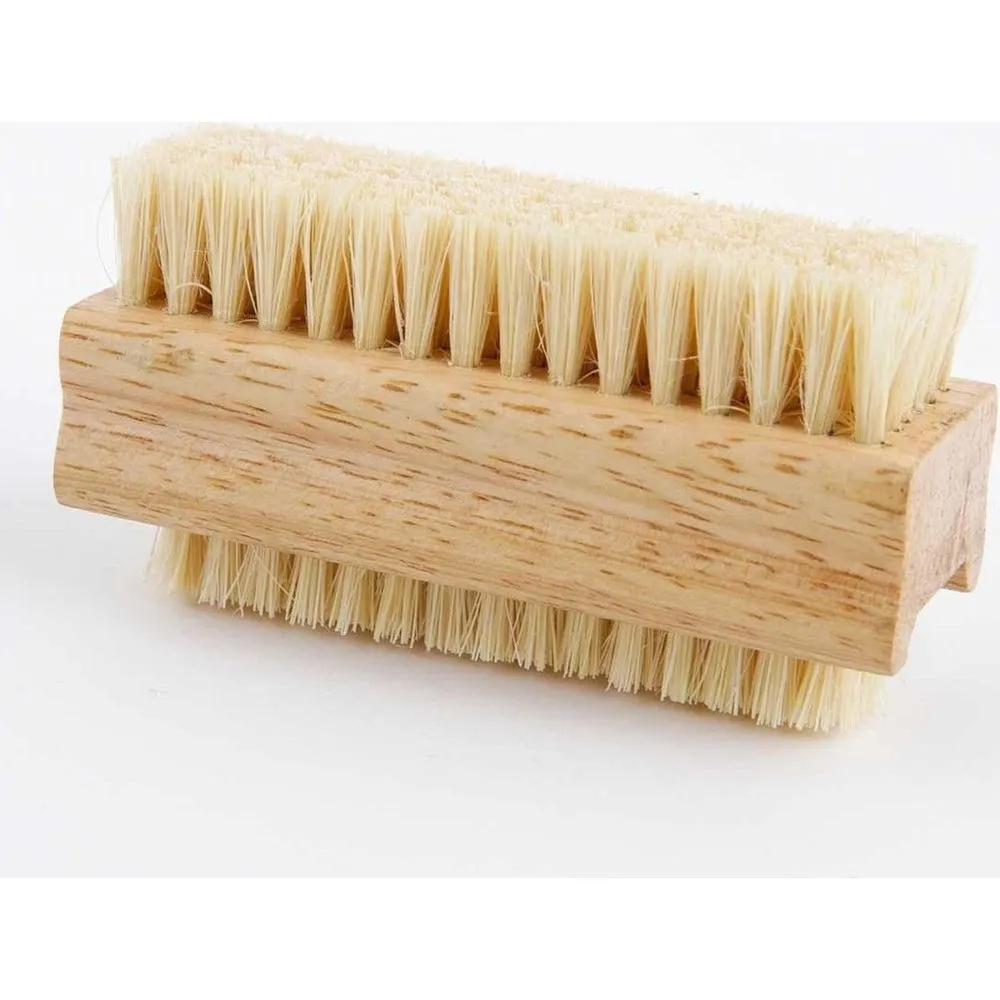 Eco Max Nail Brush - Natural Fibre with Wood Handle