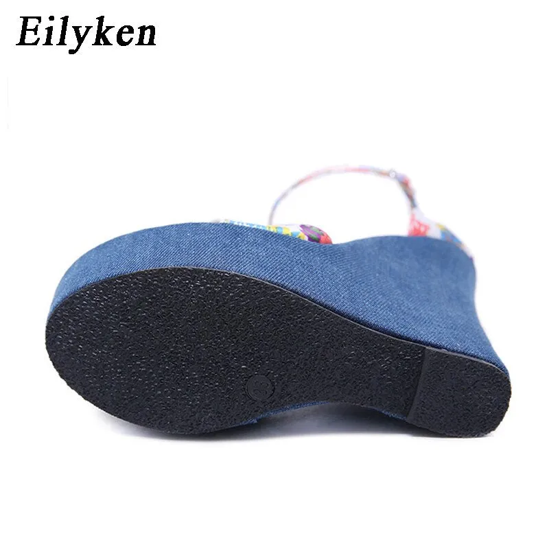 Eilyken Denim Sandals