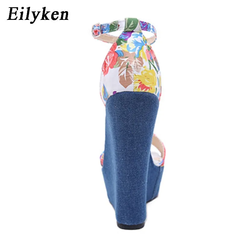 Eilyken Denim Sandals