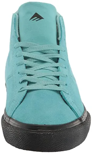 Emerica Men's Omen Hi High Top Skate Shoe, Blue, 8