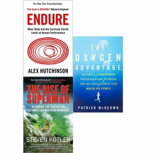 Endure: Mind, Body, The Rise of Superman, The Oxygen Advantage 3 Books Set