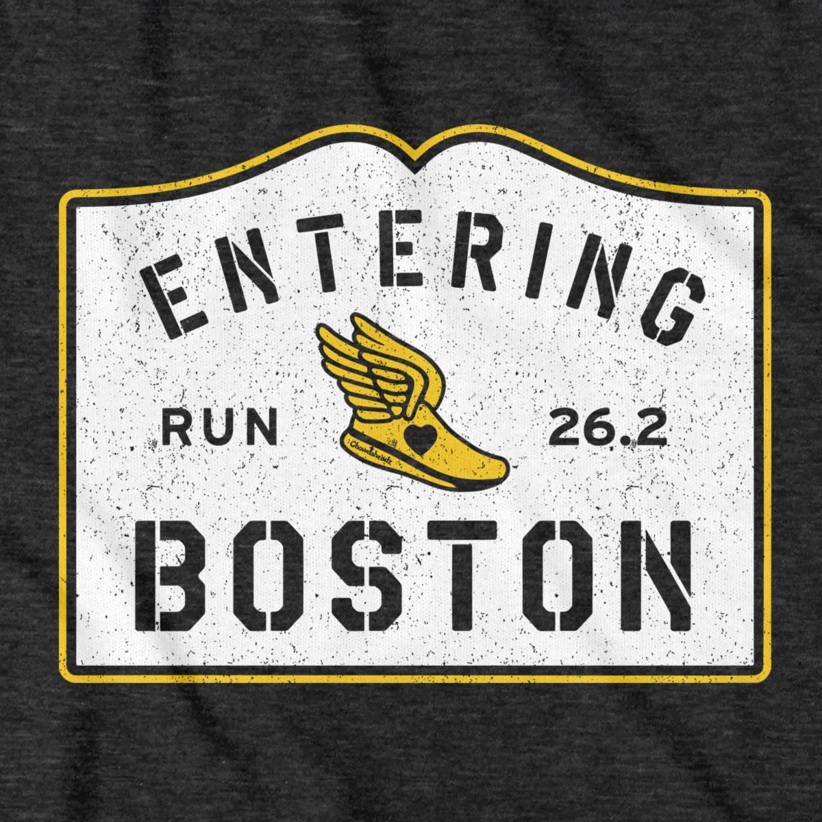 Entering Boston Run 26.2 T-Shirt
